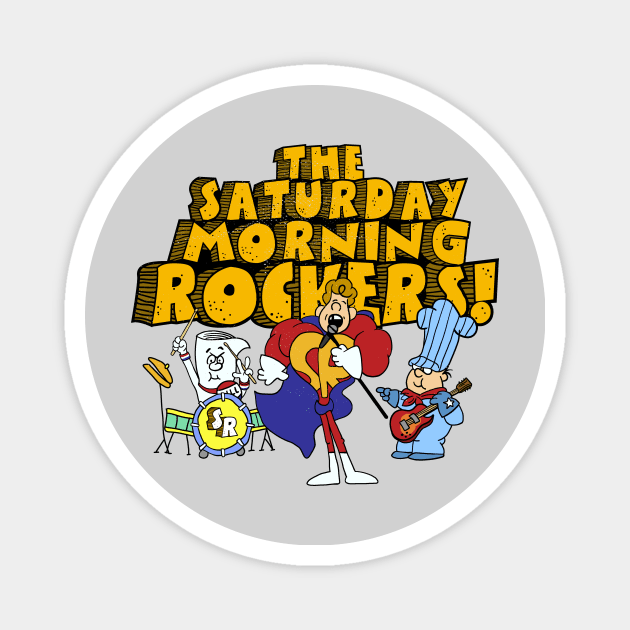 The Saturday Morning Rockers Magnet by ACraigL